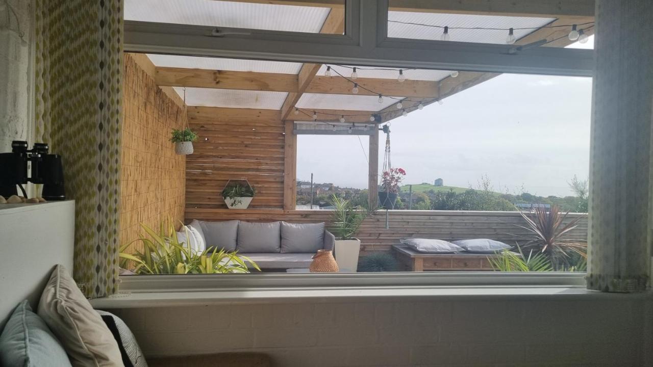 Bijou Annexe, Sea View, Private Entrance & Parking - Folkestone Hotell Eksteriør bilde